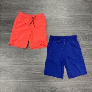 BUNDLE GAP Kids Blue Elastic Waist Shorts Sz L